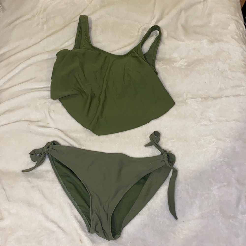 Green bikini